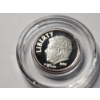 Image 2 : 1/10 OZ .999 Fine Silver Round - DIME LOOK-A-LIKE ~ In Protective Capsule!