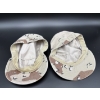 Image 2 : Two Camo Hats in Good Shape! 6- Color Chocolate Chip Desert Camo boonie Hats