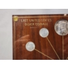 Image 7 : Marion Kay "Last United States Silver Coinage" Clock Including 90% Silver Coins FV: $2.30
