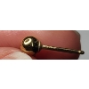 Image 3 : Collection Of 14K Gold Earrings Featuring Some Diamonds - Total Weight: 3.7g