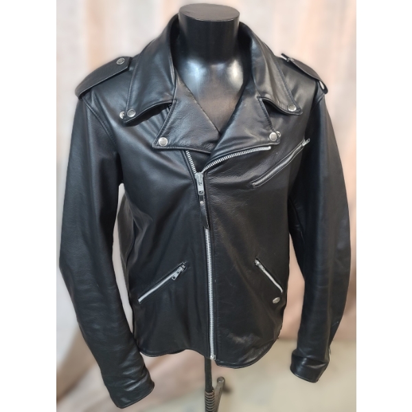 Men's XL Harley Davidson Leather Zip-Up Jacket 