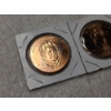 Image 2 : Two - 1 Oz Copper First Lady Rounds Martha Washington & Abigail Adams
