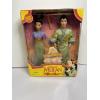 Image 1 : Disney's Mulan Dolls - Mulan and Shang - Hearts of Honor in Original Packaging - Mattel 1997