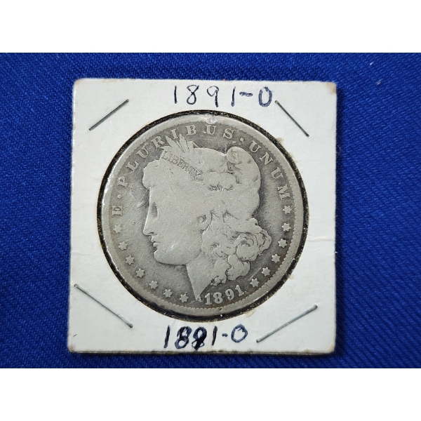 1891-O 90% Silver Morgan Dollar 