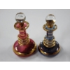 Image 5 : Two Small Vials of Hand Blown Egyptian Glass ~ One Containing Frankincense & One Containing Myrrh