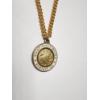 Image 2 : Sterling-Silver Gold-Tone St. Christopher 20" Necklace Total Weight 15.2g