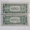 Image 2 : Two Vintage United States $1 Silver Certificates FV: $2.00