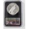 Image 3 : NGC X PROOF 10 - 2023 S PEACE FINE .999 SILVER DOLLAR - ULTRA CAMEO