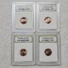 Image 1 : Four INB Brilliant Uncirculated 2009-P Lincoln Bicentennial Pennies