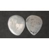 Image 3 : (2) Unique 90% Coin Silver Guitar Picks 