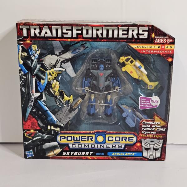 Transformers Power Core Combiners Skyburst with Aerialbots Action Figures