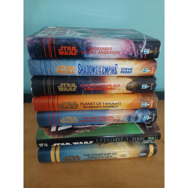 Group Of Star Wars & Associated Space Adventure Books