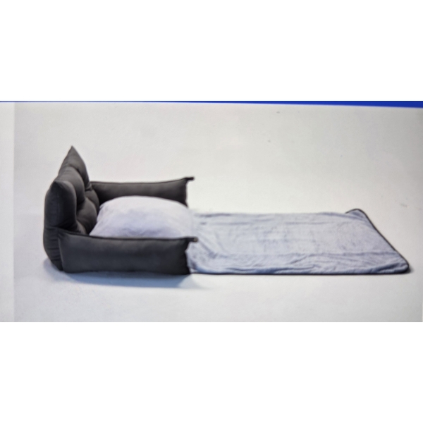 Lucky Dog Soft 44'' Large Drift Series Convertible Roll Out Dog Bed Brand New!