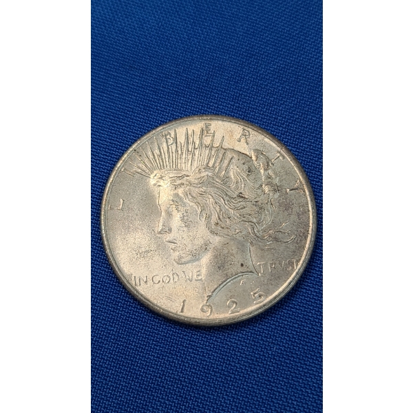 1925 90% Silver Peace Dollar