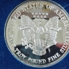 Image 6 : Half Troy Pound .999 Fine Silver 2000 United States Eagle Round ~ THAT'S 6 TROY OZ OF SILVER