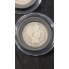 Image 6 : Assorted Years/Mint Marks Barber 90% Silver Half Dollars In Coin Capsules - Face Value: $2.00