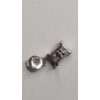 Image 5 : (2) Pairs Of Sterling Silver Stud Back Earrings - Total Weight: 4.2g