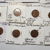 Image 9 : Lot of 33 Assorted Lincoln Wheat Cents - 1950's - Various Conditions & Errors - Face Value: $0.33