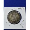 Image 2 : 1940 Great Britian 2 Shillings, Florin Coin ASW .1818 Troy oz Silver