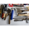 Image 4 : Assorted Tools & Home Items: Chisels, Files, Sandpaper, Window Handle Remover, & MORE! See photos! 