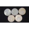 Image 2 : (5) 1964 90% Silver Kennedy Half Dollars - Face Value: $2.50
