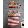 Image 4 : Vintage Collectables Including Mini Wood Bowling Pins, Post Cards, Coins, Pins, Photo Book & More