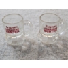 Image 1 : 2 Seagrams Canadian Hunter - Plastic mini-Mug Style Shot Glasses