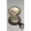 Image 6 : Antique Sterling Silver Illinois Watch Co. 17 Jewels Open Face Size 18s Pocket Watch - TW: 194.1g