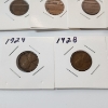 Image 5 : Lot of 11 Assorted U.S. Cents: (10) Wheat Cents & (1) 2025 Cent