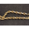 Image 4 : 14K Gold Twist Chain 8" Bracelet Total Weight" 6.9g