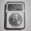 Image 3 : NGC MS70 Graded 2021 Silver 1 Oz American Eagle First Day of Issue Eagle Landing Design