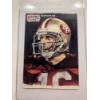 Image 1 : 1991 NFL Pro Set Joe Montana 49ers Football Card in Protective Holder - Incredible Card