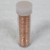 Image 1 : Uncounted Unsearched Tube of Assorted Uncirculated United States Pennies ~ Late 70's & Early 80'S!