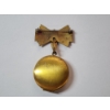 Image 3 : Vintage Floral Etched Gold-Plated Pin Locket 