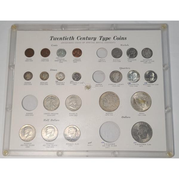 Twentieth Century Type Coins - Including Lots Of Silver Coins - Face Value: $6.84