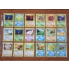 Image 1 : 18 Assorted Vintage Pokemon Trading Cards Including Many FOSSIL SET, Sabrina's Slowpoke & MORE!