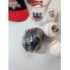 Image 8 : Sports Collectibles: Mark McGwire Figure, 3 Baseballs, Mini Glove, Glass, and Hats (Tote Included) 
