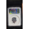 Image 5 : NGC 2012-P MS 70 Australia "Year of the Dragon" Colorized 1 Troy Ounce .999 Fine Silver Coin