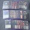 Image 2 : Magic The Gathering Deck Box With Deck in Sleeves & Box of Assorted Lands 