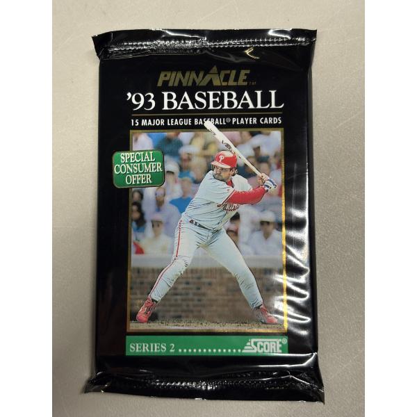 Rare 1993 Pinnacle Series 2 Baseball Wax Pack - Possible Jeter Rookie Bo, Ripken & Other Big Cards