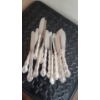 Image 1 : Sterling Silver Handled Reed & Barton Luncheon/Butter Knives - Weight: 544.311g