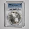 Image 1 : PCGS MS63 Graded 1881-S United States 90% Silver Morgan Dollar Minted at San Francisco Mint!