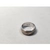 Image 3 : 14K White Gold Detail Ring - Size 6 - Total Weight 6.4g