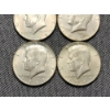Image 4 : 5 Assorted 40% Silver Kennedy Half Dollars - $2.50 Face Value 