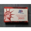 Image 1 : 2003 United States Mint Silver Proof Set 