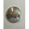 Image 1 : 2018 Canadian 9999 Fine Silver 1 Oz Maple Leaf Bullion Coin - Mint Condition