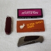 Image 1 : Four Vintage Like New Pocket Knives Ft. VALOR Brand & One Vintage Swiss Army Knife