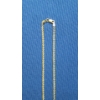 Image 3 : 10K Yellow Gold 20" Twisted Rope Necklace - Weight: 2.3g