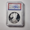 Image 1 : IGS PR70 DCAM GRADED 2008-W Silver 1 Oz American Eagle ~ WEST POINT MINT PROOF EAGLE ~ 1st Day Issue