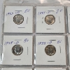 Image 2 : $2.00 Face Value of 1955-D BU 90% Silver Roosevelt Dimes